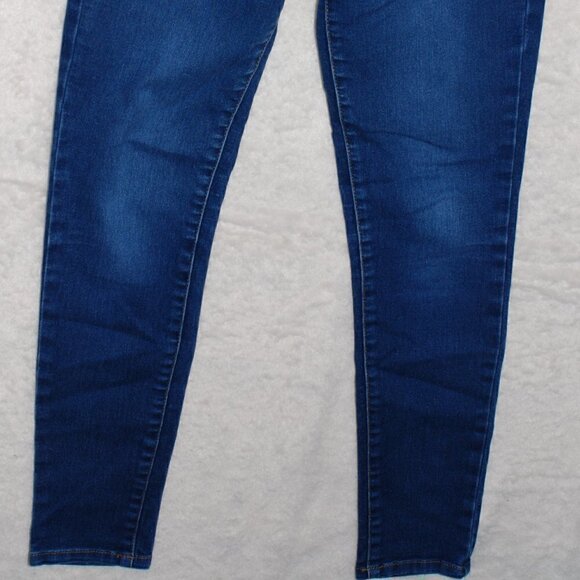 Jegging High Waist 28” Inseam Aeropostale Size 4 reg Dark Blue Jeans EUC - Picture 6 of 6